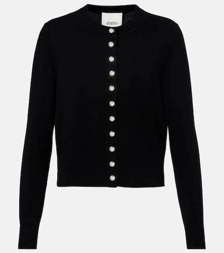 Isabel Marant Idesia wool and cashmere cardigan 1