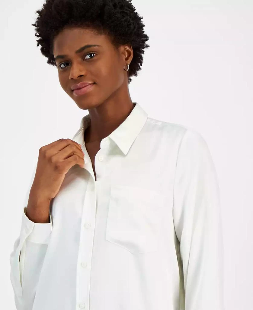 Tahari Women's Satin Shirt 3