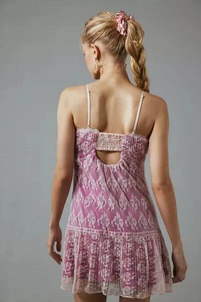 Kimchi Blue Kimchi Blue Alice Lace Drop Waist Mini Dress 2