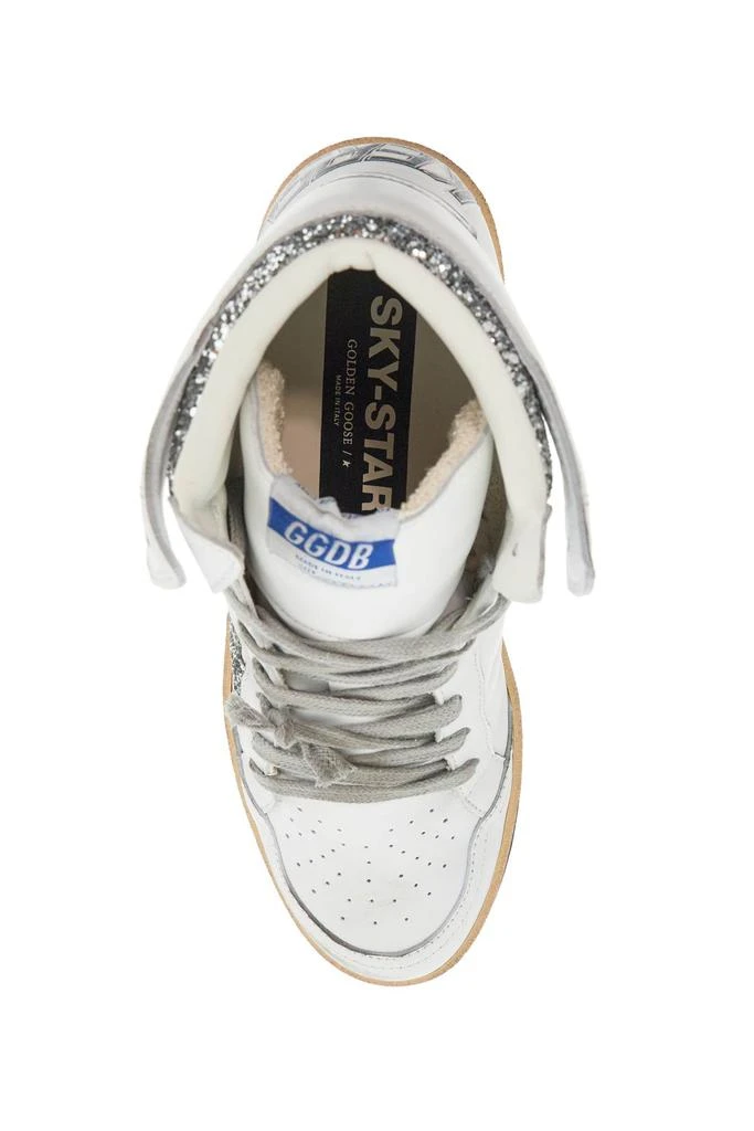 Golden Goose super-star glitter sneakers with spark 2
