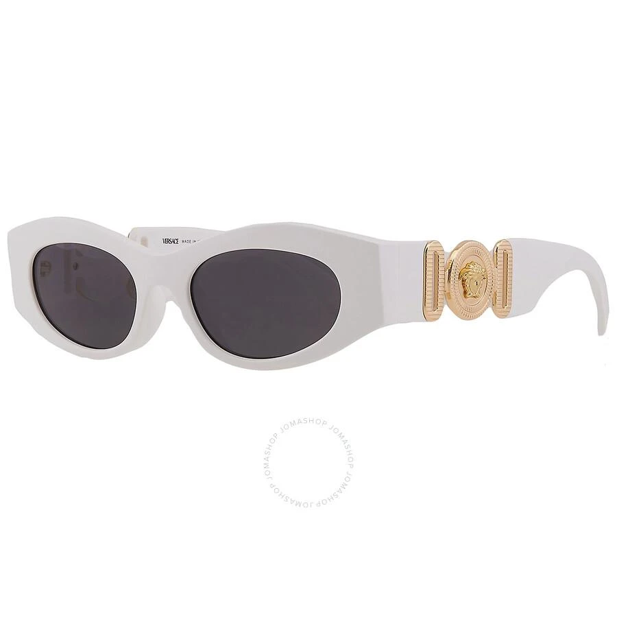 Versace Dark Grey Oval Ladies Sunglasses VE4480U 314/87 51 3