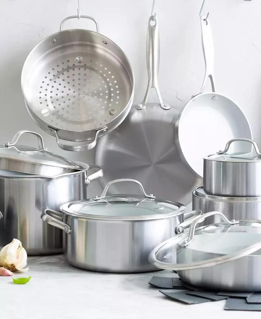 Greenpan Venice Pro Stainless Steel 13-Pc. Cookware Set 2