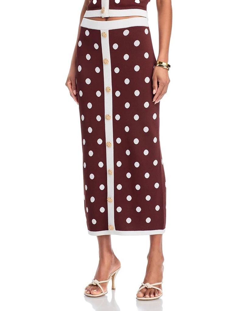 Cara Cara Alice Skirt Cocoa Dot 1