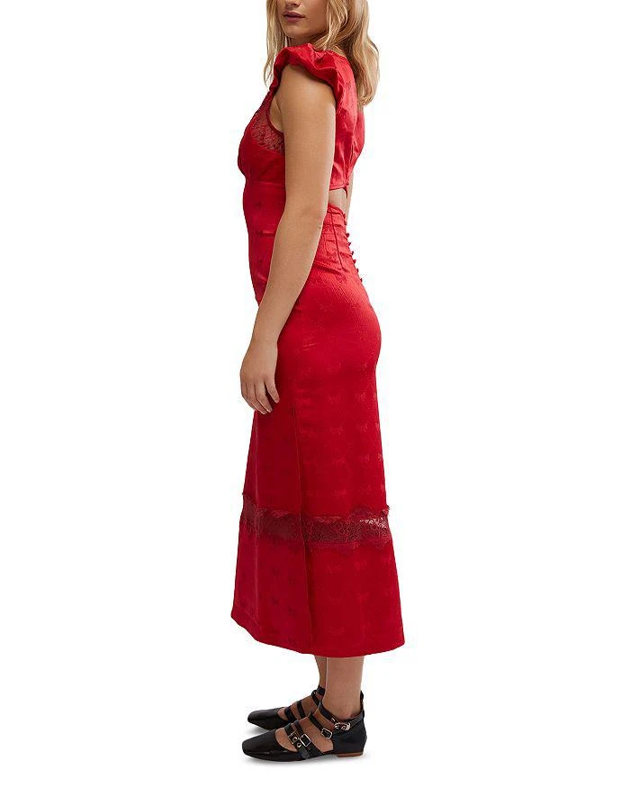 Free People Foolish Heart Midi Dress 4