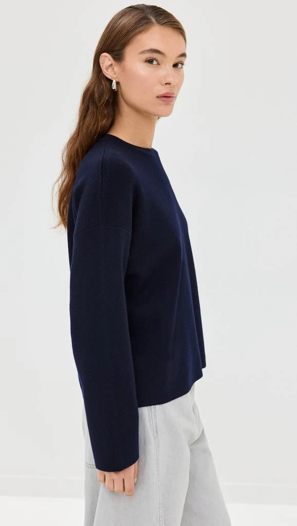 Tibi Double Faced Cashmere Oversized Easy Sweater 3