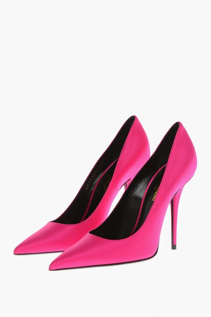 Yves Saint Laurent Stiletto Heeled Hype Satin Pumps 10Cm 1