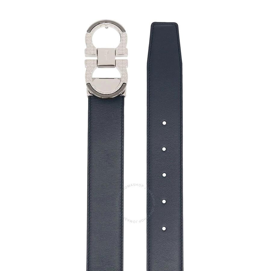 Salvatore Ferragamo Salvatore Ferragamo Reversible And Adjustable Gancini Belt