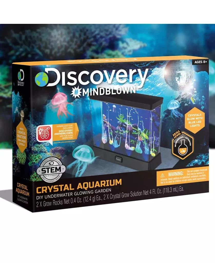 Discovery #MINDBLOWN Crystal Aquarium Tank DIY Underwater Garden 8