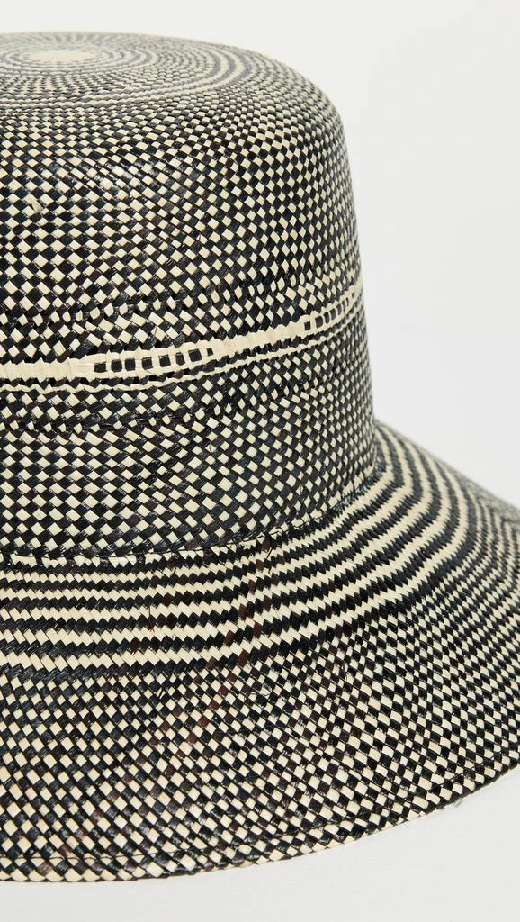 Brixton Lopez Panama Straw Bucket Hat 3