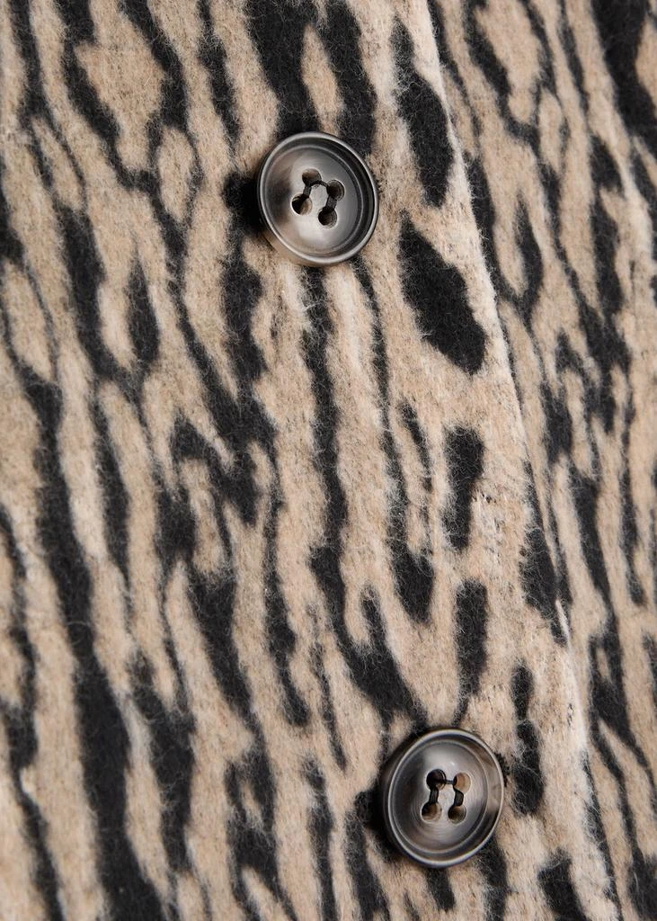 Rixo Milly leopard-print faux fur coat 5