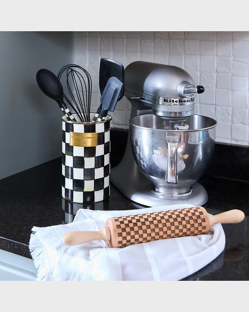 MacKenzie-Childs 14.75" Check Rolling Pin 3