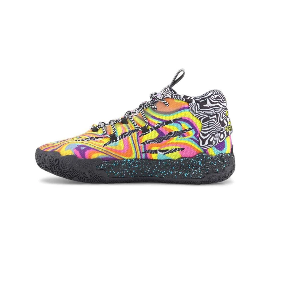 Puma MB.03 x Dexter's Lab Basketball Shoes (Big Kid) 3