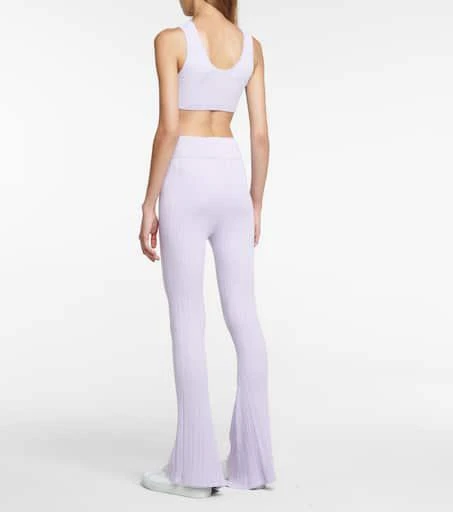 Live The Process Henley ribbed-knit bralette 3
