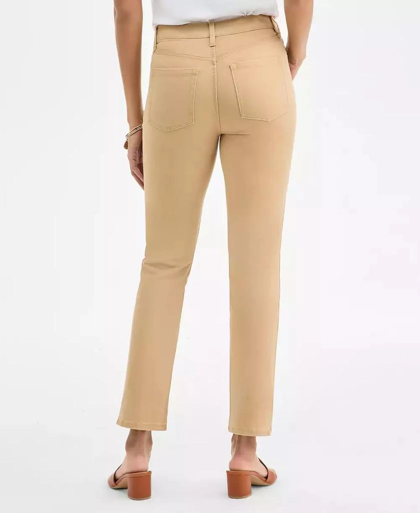 Style & Co Women's Straight-Leg High Rise Twill Pants, Created for Macy's 4