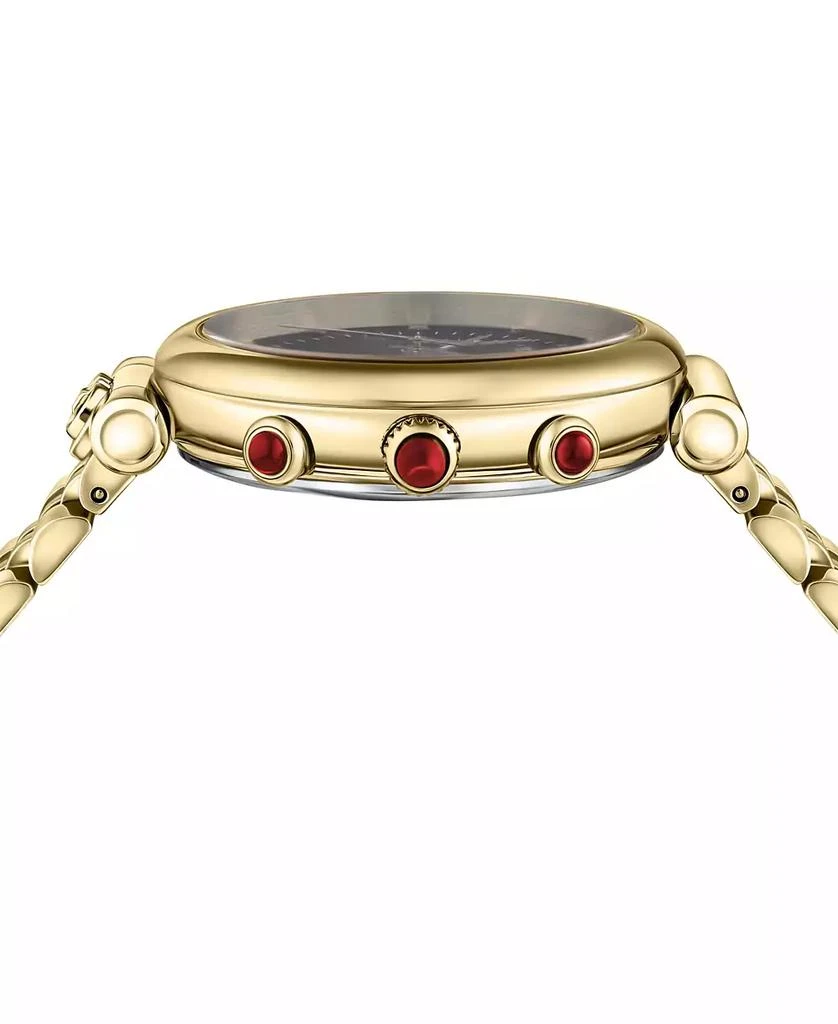 Salvatore Ferragamo Women's Swiss Chronograph Ora Gold Ion Plated Stainless Steel Bracelet Watch 40mm 2