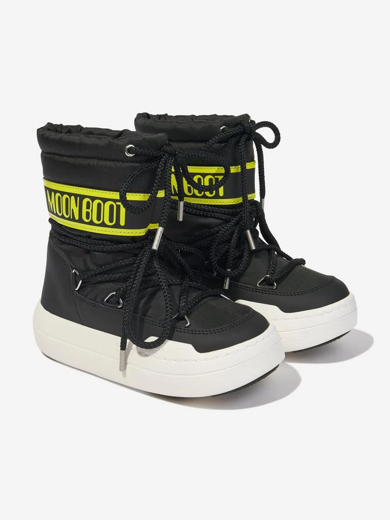 Moon Boot Moon Boot Kids JR Park Boots in Black 2