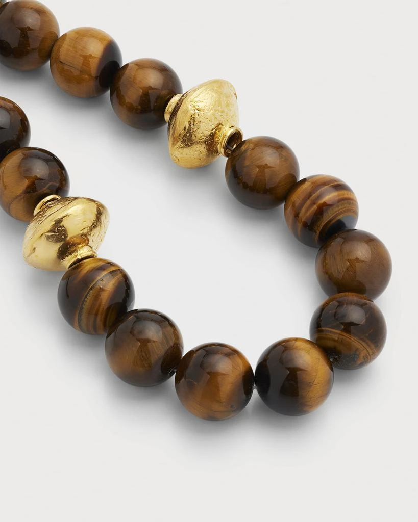 Devon Leigh Round Beaded Gold Accent Necklace 3