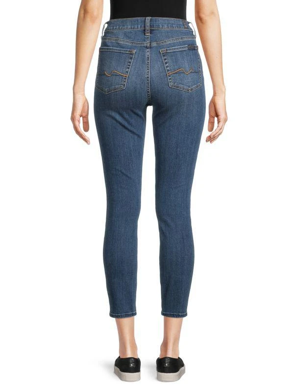 7 For All Mankind Gwenevere High-Waist Ankle Jeans 2