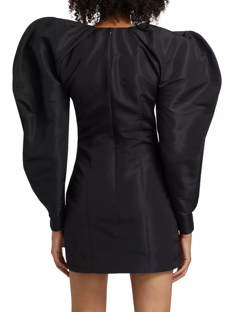 Nina Ricci Faille Coccoon-Sleeve Minidress 5