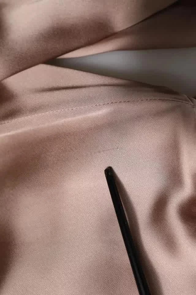 Emporio Armani Satin Long Sleeves Sheath Wrap Mini Women
s Dress (Pre-Owned) 5