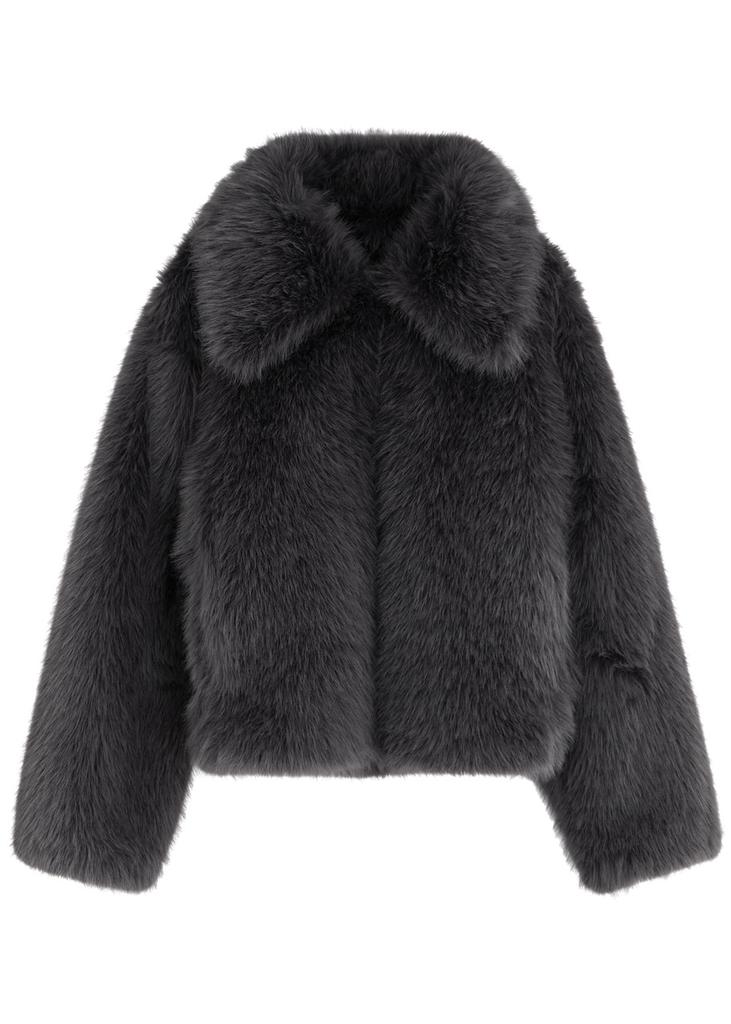 DIANTE★PREMIUM ECO FUR JACKET UNISEX OVERSIZED ECO FUR JACKET - Moya