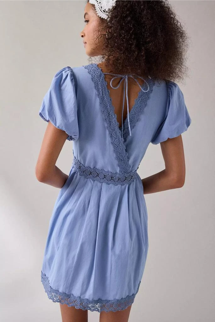 Shop Kimchi Blue Flower Fields Embroidered Lace Trim Babydoll Mini Dress on  Sale at BeyondStyle  Get 44% Off Kimchi Blue Flower Fields Embroidered Lace  Trim Babydoll Mini Dress with Limited-Time Flash