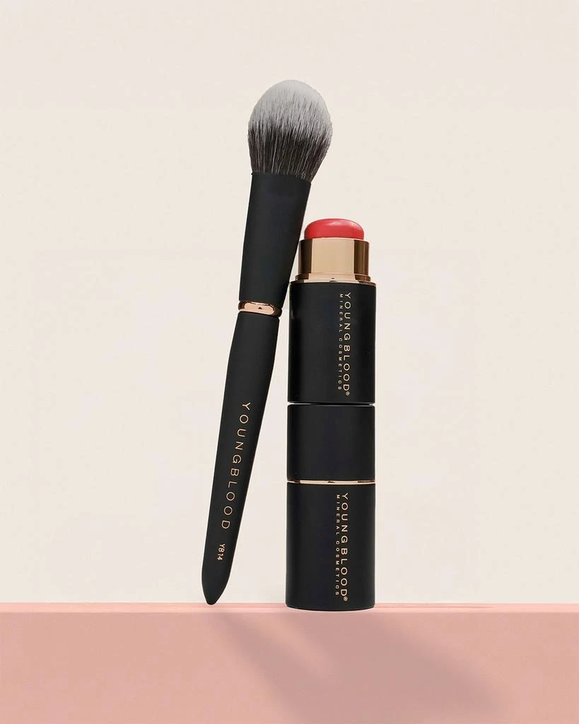 Youngblood Mineral Cosmetics YB14 Multi-Tasker Crème Blush Brush 3