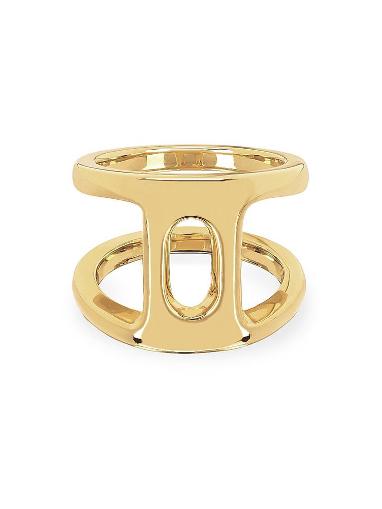 Hoorsenbuhs Dame Phantom II 18K Yellow Gold Cage Ring