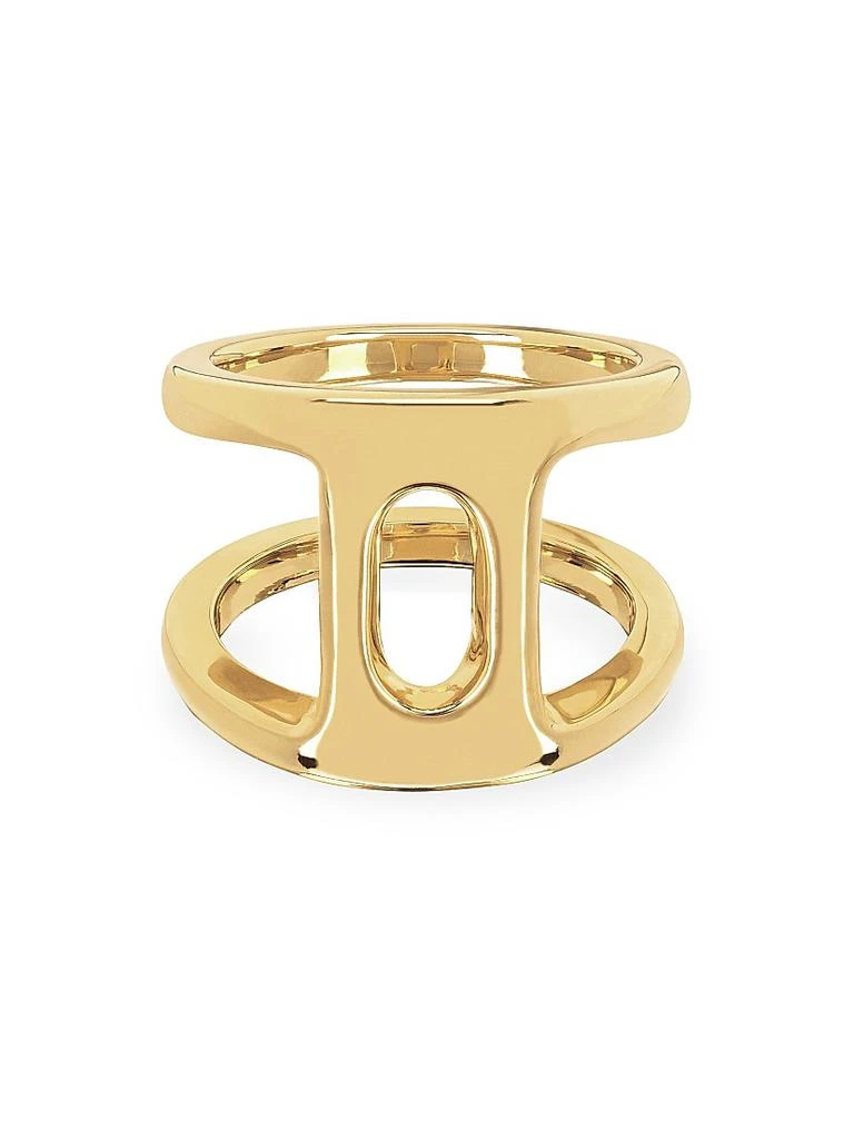 Hoorsenbuhs Dame Phantom II 18K Yellow Gold Cage Ring 1