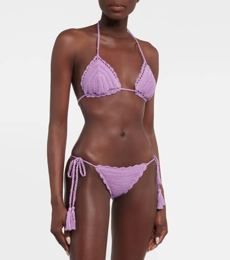 ANNA KOSTUROVA Crochet bikini top