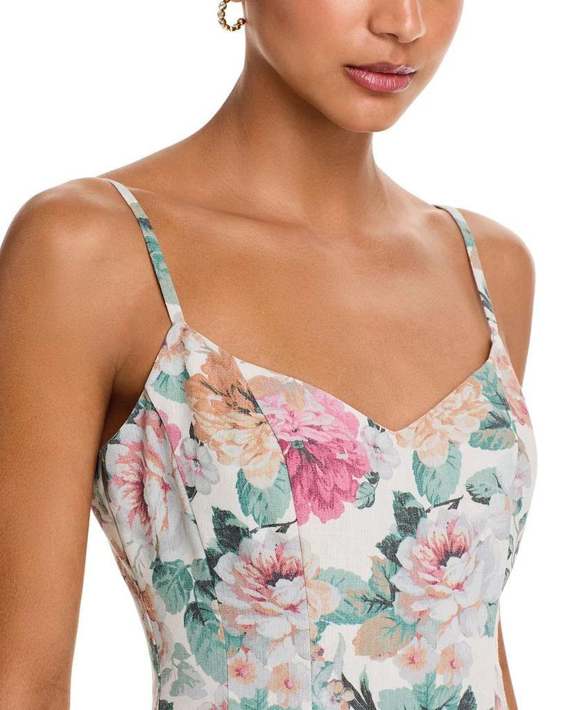 AQUA Blooms Mini Dress - Exclusive 3
