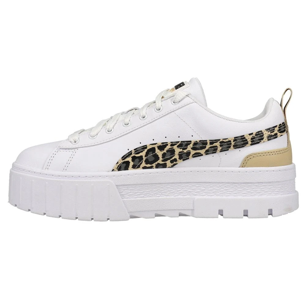 Puma Mayze Wild Leopard Lace Up Sneakers 3