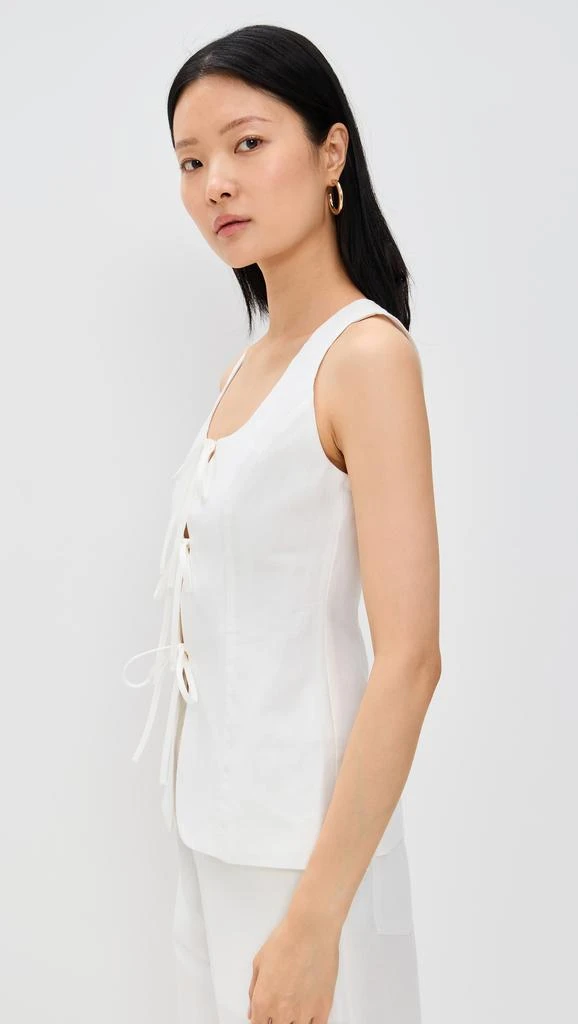ALIGNE Lupin Linen Tie Waistcoat 3