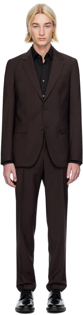Hugo Boss Purple Slim-Fit Suit 1