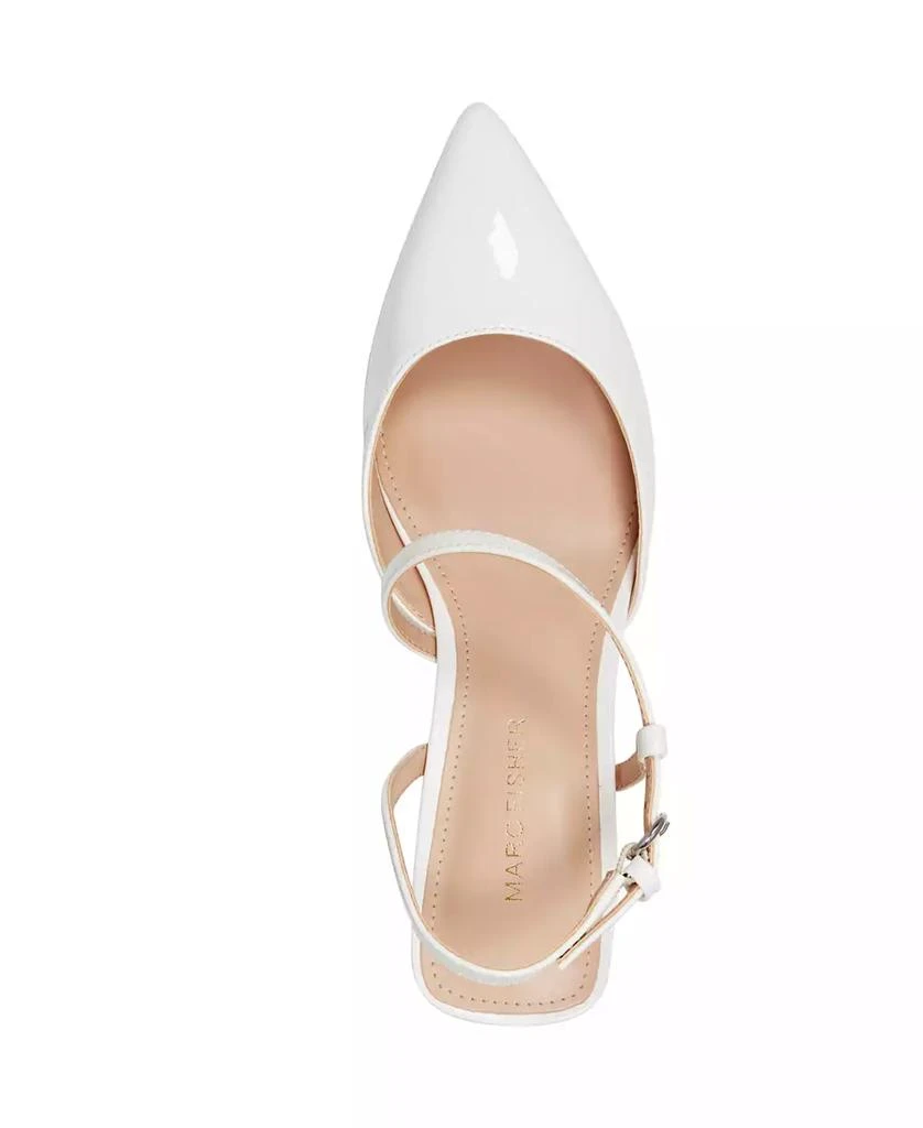 Marc Fisher Women's Loya Strappy Block Heel Pumps 4