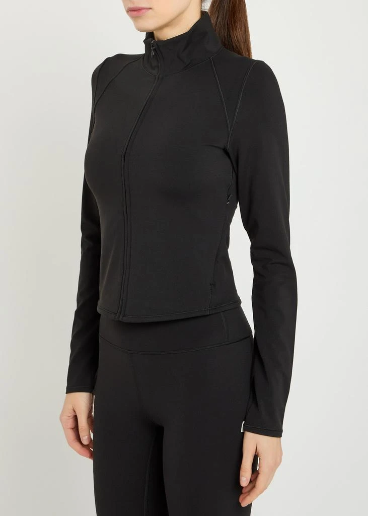 Vuori All The Feels zip up stretch-jersey top 2