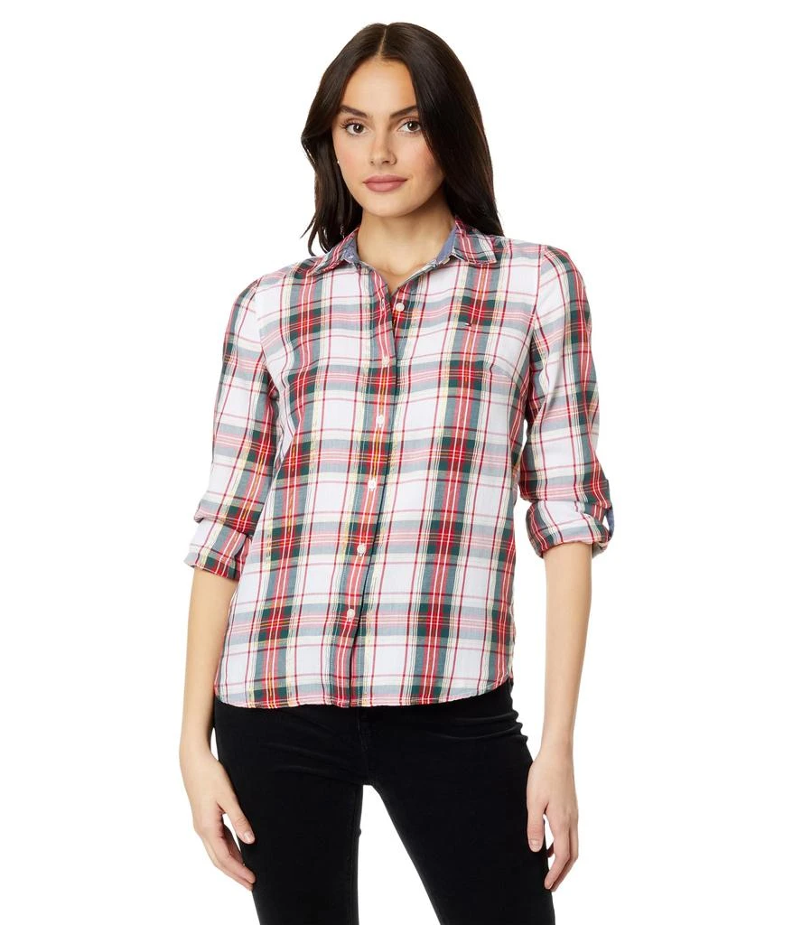 Tommy Hilfiger Tartan Roll Tab Top 1