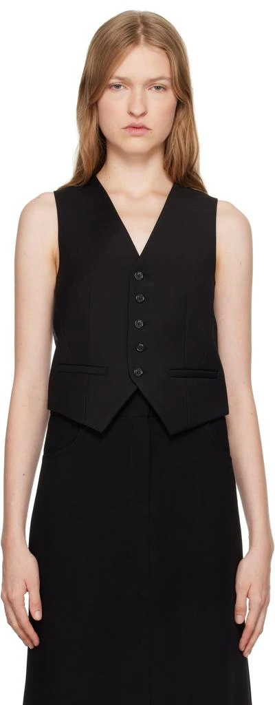 The Frankie Shop Black Gelso Vest 1