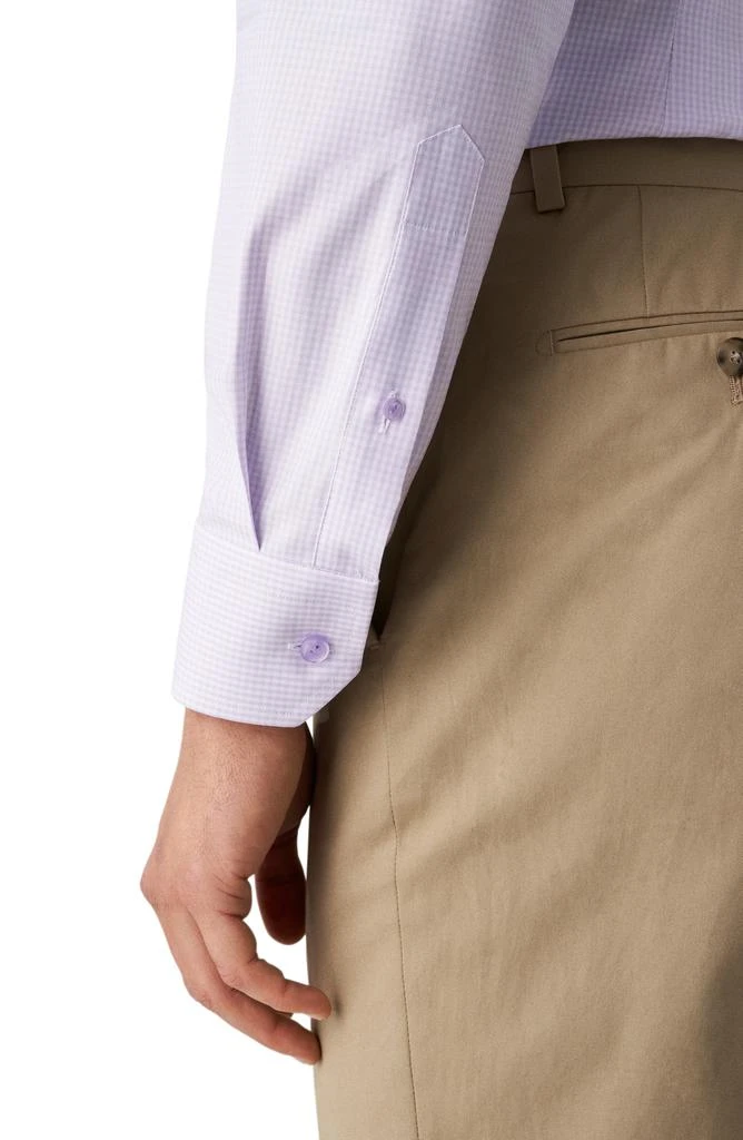 Eton Slim Fit Check Stretch Cotton & Tencel® Lyocell Dress Shirt 2