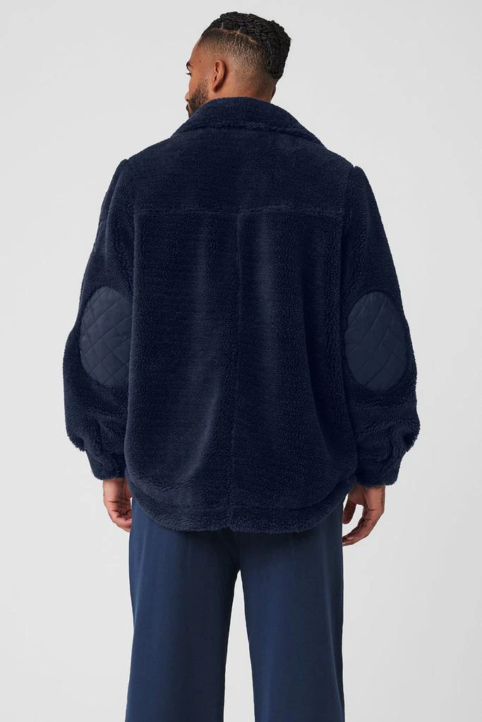 Alo Sherpa Edge Shacket - Navy 2