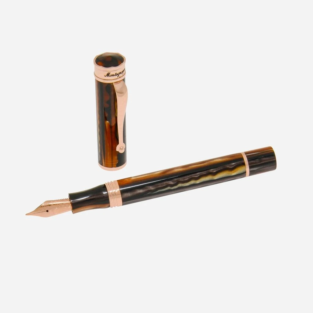 Montegrappa Montegrappa Ducale Brown Fountain Pen (M) ISDUR3RW 2