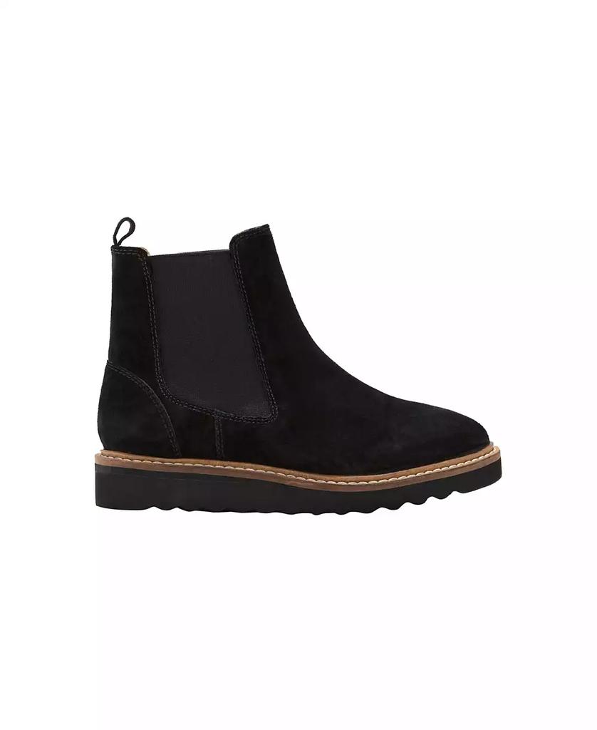 Jack Rogers Big Girls Coco Chelsea Suede Pull-On Boots
