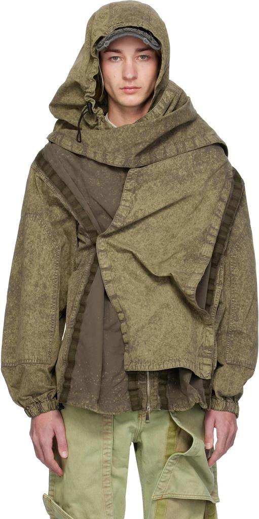 Y/Project Khaki Velcro Cargo Jacket 1