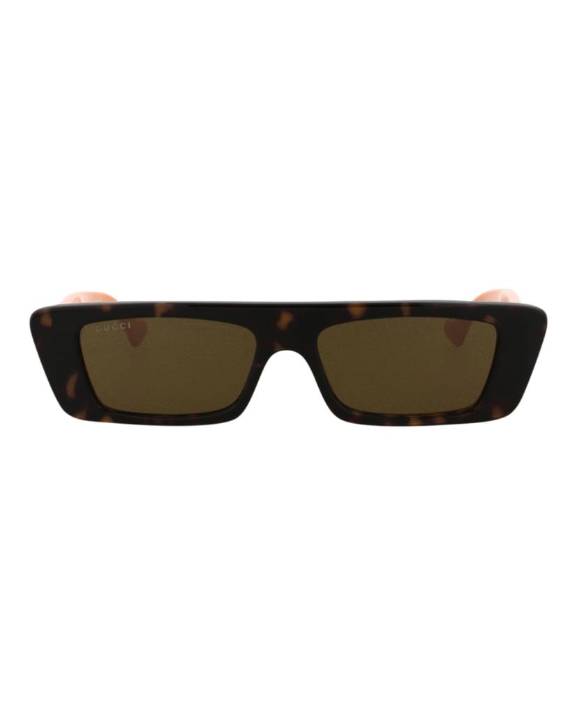 Gucci Square-Frame Recycled Acetate Sunglasses