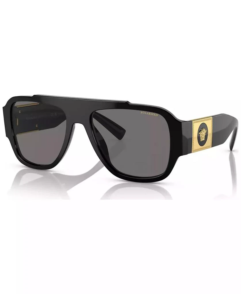 Versace Men's Polarized Sunglasses VE4436U Accessories Compare