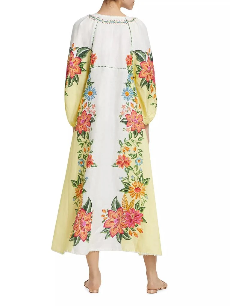 Farm Rio Bloom Garden Midi Dress 5