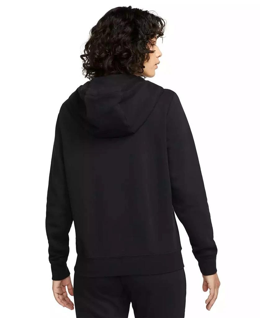 NIKE Women's Sportswear Club Fleece Full-Zip Hoodie 2