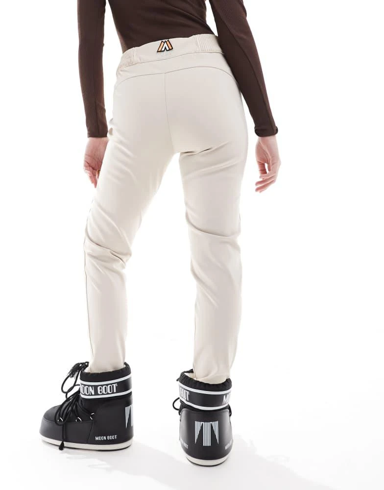 Superdry Superdry Ski luxe legging snow pants in off grey 5