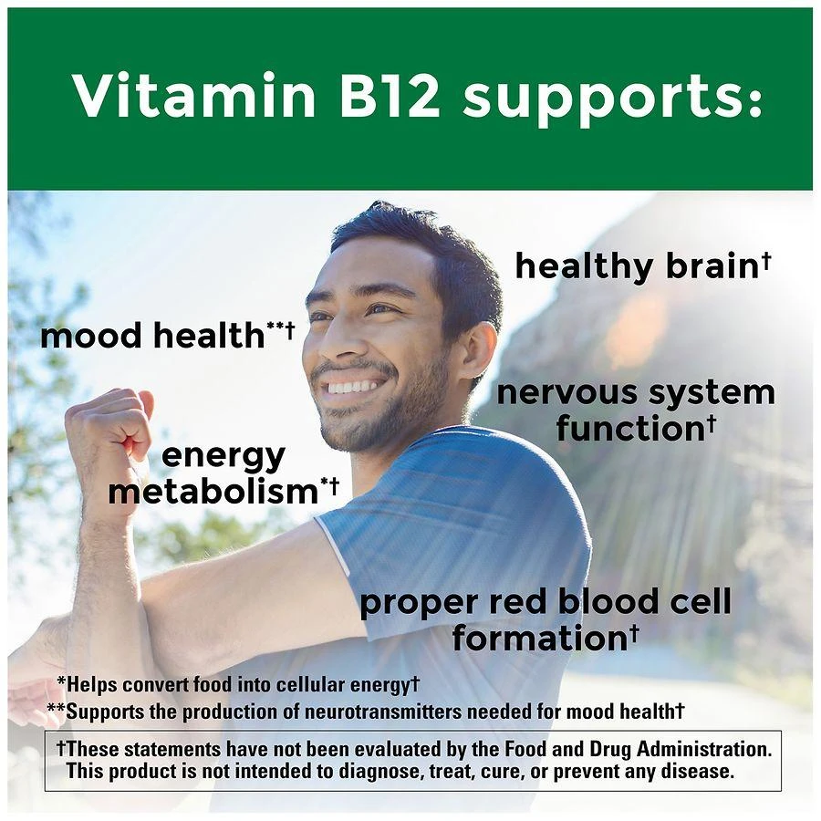Nature Made Vitamin B12 500 mcg Tablets 3