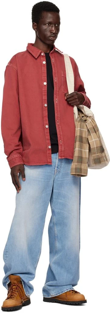 Carhartt WIP Red George Denim Jacket 4